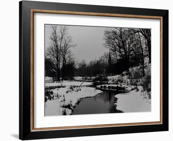 Church , Richmondtown, Staten Island, 2000-Anthony Butera-Framed Giclee Print