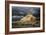 Church Rock, Sandstone Formation In Monticello, Utah. Painted With Light During A Desert Storm-Dan Holz-Framed Photographic Print