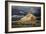 Church Rock, Sandstone Formation In Monticello, Utah. Painted With Light During A Desert Storm-Dan Holz-Framed Photographic Print