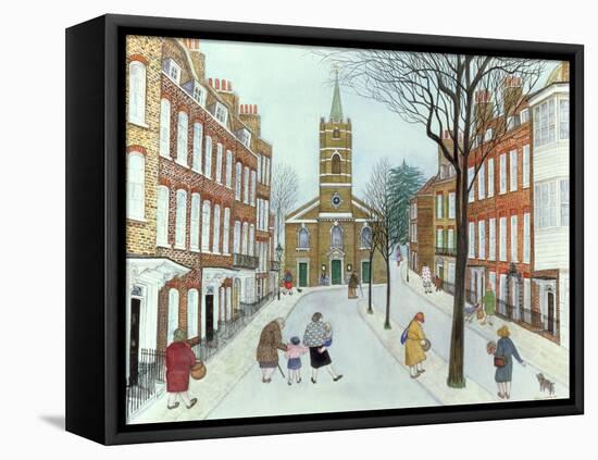 Church Row II, Hampstead-Gillian Lawson-Framed Premier Image Canvas