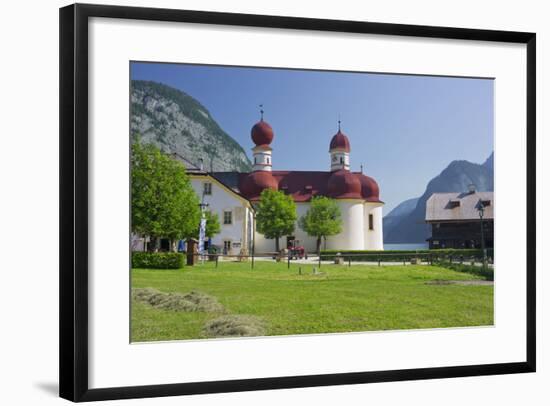 Church Saint BartholomŠ, King's Lake, National Park Berchtesgaden-Rainer Mirau-Framed Photographic Print