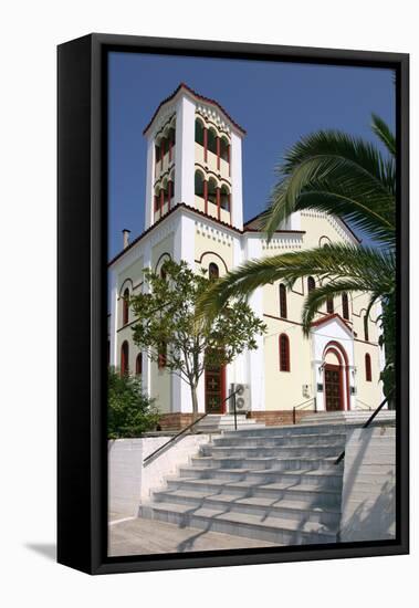 Church, Sami, Kefalonia, Greece-Peter Thompson-Framed Premier Image Canvas