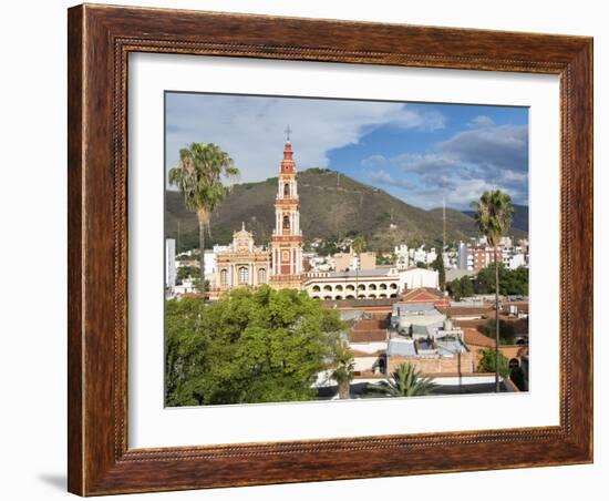 Church San Francisco. Town of Salta, located in the foothills of the Andes. Argentina-Martin Zwick-Framed Photographic Print