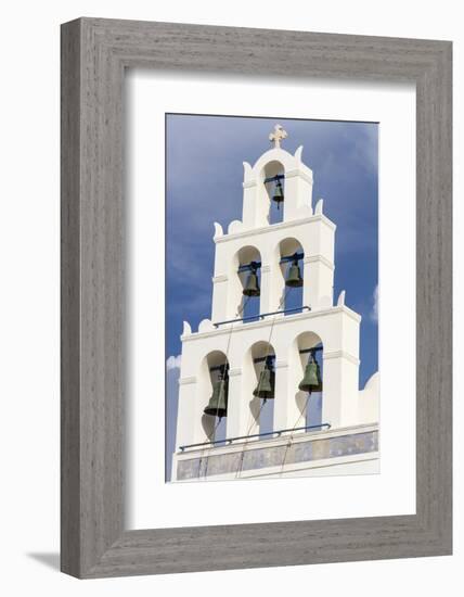 Church. Santorini, Greece-Tom Norring-Framed Photographic Print