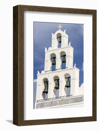Church. Santorini, Greece-Tom Norring-Framed Photographic Print