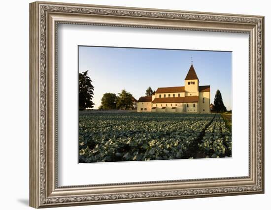 Church St. Georg in Oberzell, Germany-Ernst Wrba-Framed Photographic Print