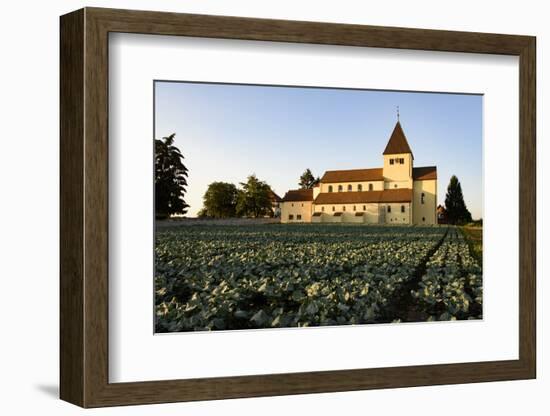 Church St. Georg in Oberzell, Germany-Ernst Wrba-Framed Photographic Print