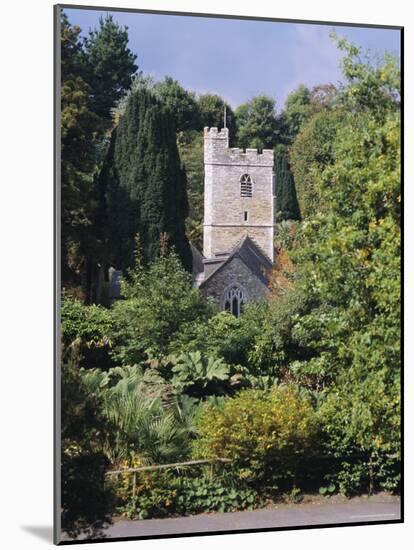 Church, St. Just in Roseland, Cornwall, England, UK-G Richardson-Mounted Photographic Print