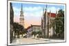 Church Street, Charleston, South Carolina-null-Mounted Art Print