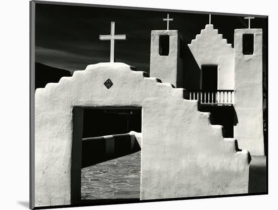 Church, Taos Pueblo, New Mexico, 1971-Brett Weston-Mounted Premium Photographic Print