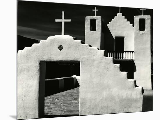 Church, Taos Pueblo, New Mexico, 1971-Brett Weston-Mounted Premium Photographic Print