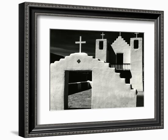 Church, Taos Pueblo, New Mexico, 1971-Brett Weston-Framed Photographic Print