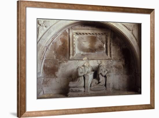 Church Tomb-Den Reader-Framed Photographic Print