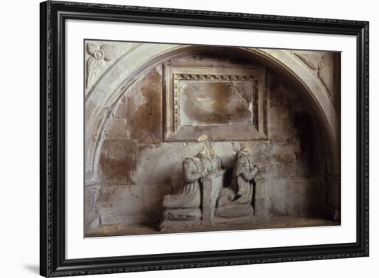 Church Tomb-Den Reader-Framed Photographic Print