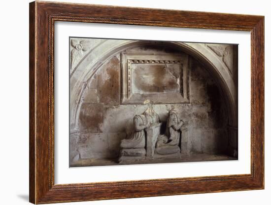 Church Tomb-Den Reader-Framed Photographic Print