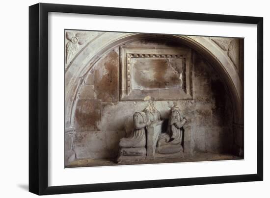 Church Tomb-Den Reader-Framed Photographic Print