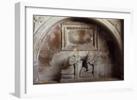 Church Tomb-Den Reader-Framed Photographic Print