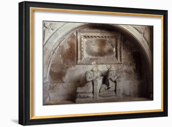 Church Tomb-Den Reader-Framed Photographic Print