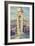 Church, Tower, Paris, France-Sebastien Lory-Framed Photographic Print