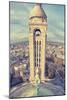 Church, Tower, Paris, France-Sebastien Lory-Mounted Photographic Print