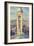 Church, Tower, Paris, France-Sebastien Lory-Framed Photographic Print