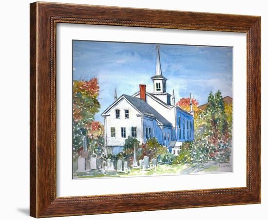 Church, Vermont, 2004-Anthony Butera-Framed Giclee Print