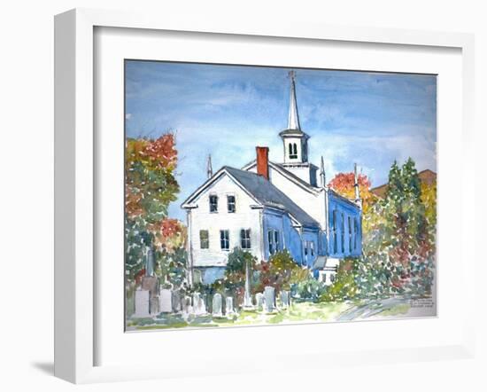 Church, Vermont, 2004-Anthony Butera-Framed Giclee Print