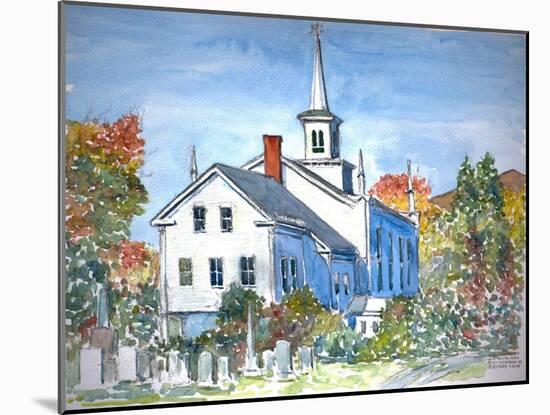 Church, Vermont, 2004-Anthony Butera-Mounted Giclee Print