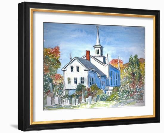 Church, Vermont, 2004-Anthony Butera-Framed Giclee Print