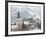 Church View from Gruyeres Castle, Gruyeres, Fribourg, Switzerland-Walter Bibikow-Framed Photographic Print
