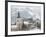 Church View from Gruyeres Castle, Gruyeres, Fribourg, Switzerland-Walter Bibikow-Framed Photographic Print