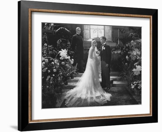 Church Wedding-null-Framed Photo