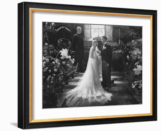 Church Wedding-null-Framed Photo