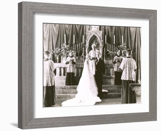 Church Wedding-null-Framed Photo