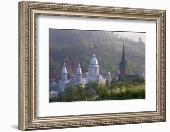 Churches of Botiza, Botiza, Maramures, Romania-Peter Adams-Framed Photographic Print