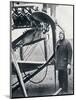 'Churchill became interested in airplanes and foresaw the greatest possibilities', 1914, (1945)-Unknown-Mounted Photographic Print