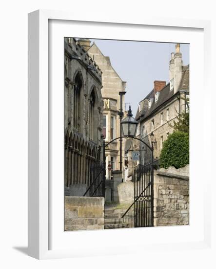 Churchyard, Stamford, Lincolnshire, England, United Kingdom, Euorpe-Ethel Davies-Framed Photographic Print