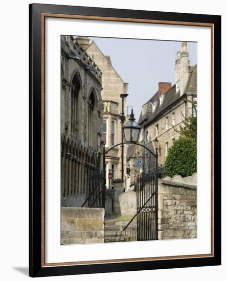 Churchyard, Stamford, Lincolnshire, England, United Kingdom, Euorpe-Ethel Davies-Framed Photographic Print