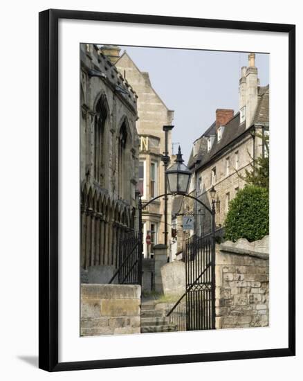 Churchyard, Stamford, Lincolnshire, England, United Kingdom, Euorpe-Ethel Davies-Framed Photographic Print