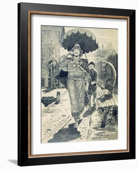 Churila Plyonkovich, 1895-Andrei Petrovich Ryabushkin-Framed Giclee Print