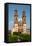 Churrigueresque Style Towers, Church of Santa Prisca de Taxco, founded 1751, Taxco, Guerrero-Richard Maschmeyer-Framed Premier Image Canvas