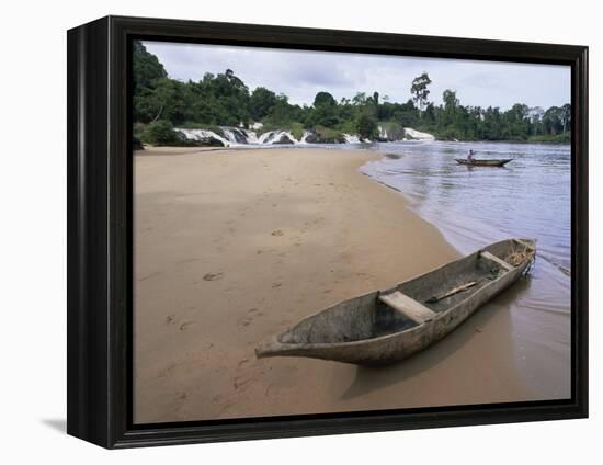 Chutes De La Lobe, Southern Area, Cameroon, Africa-Julia Bayne-Framed Premier Image Canvas