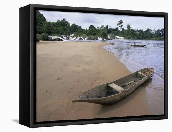 Chutes De La Lobe, Southern Area, Cameroon, Africa-Julia Bayne-Framed Premier Image Canvas