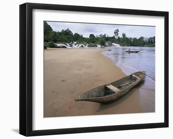 Chutes De La Lobe, Southern Area, Cameroon, Africa-Julia Bayne-Framed Photographic Print