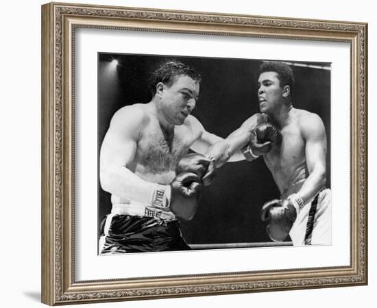 Chuvalo and Ali, 1966-null-Framed Giclee Print