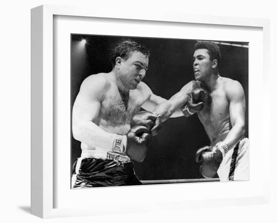 Chuvalo and Ali, 1966-null-Framed Giclee Print