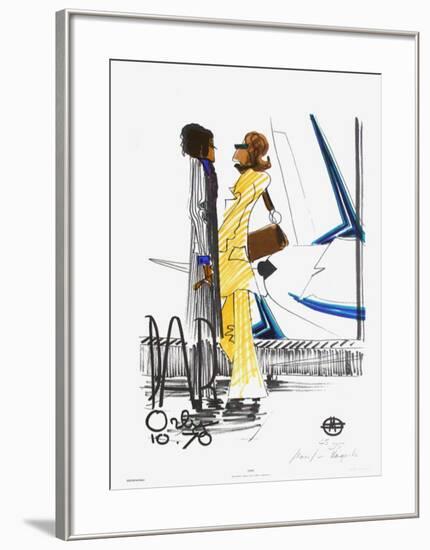 Ciao - Paris Orly 10.70-Florent Margaritis-Framed Limited Edition