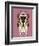 Cicada on Mauve-Tara Reed-Framed Art Print