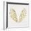 Cicada Wings in Gold Ink-Cat Coquillette-Framed Giclee Print