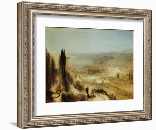 Cicero at His Villa, C.1839-J. M. W. Turner-Framed Giclee Print